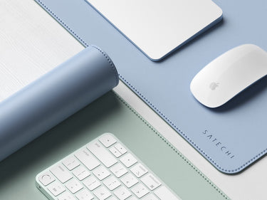 satechi dual sided eco-leather deskmate
